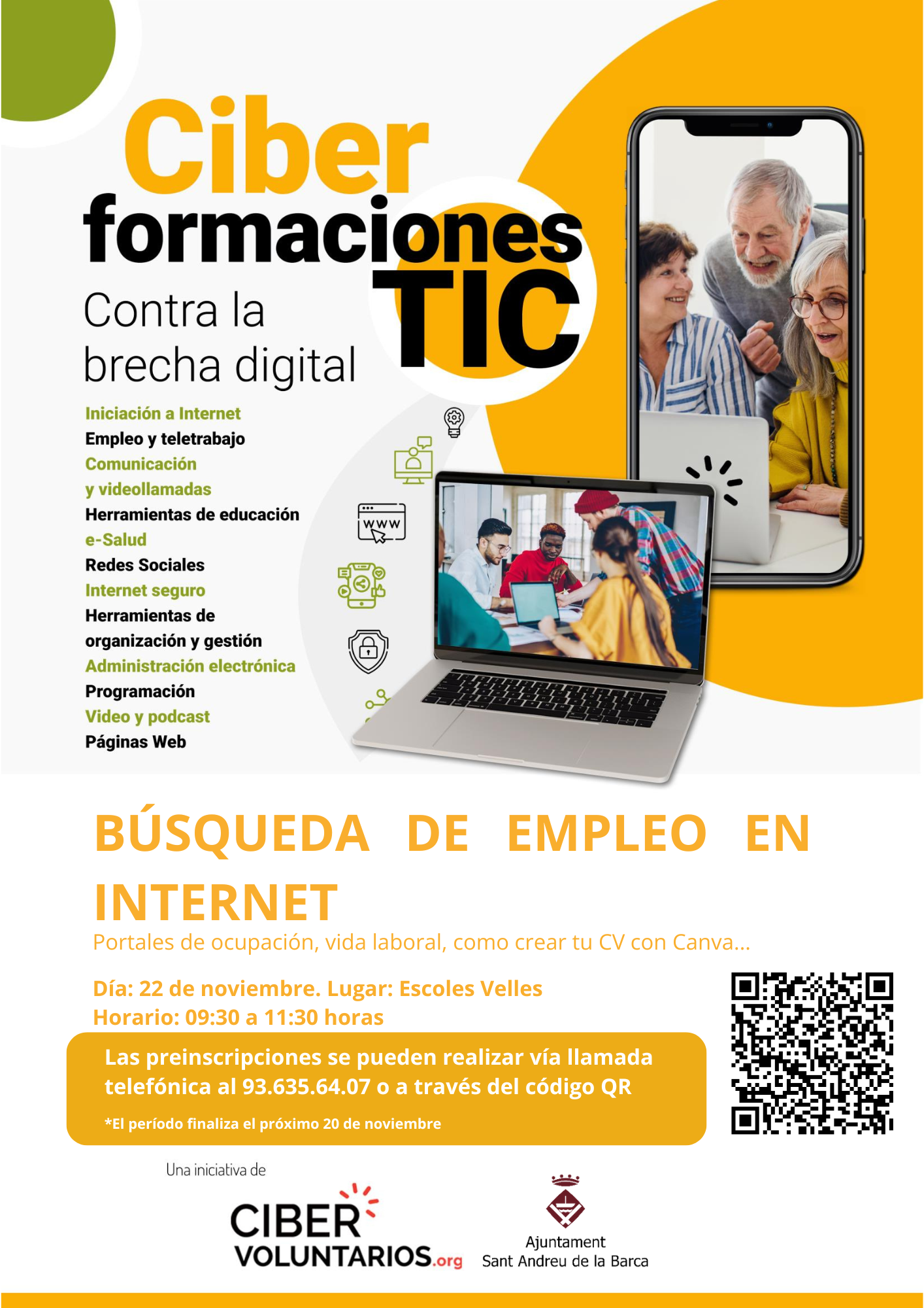 Formació: Búsqueda de empleo en Internet